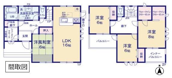 リーブルガーデン　第１加須多門寺　４号棟