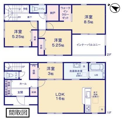 リーブルガーデン　加須北下新井第３　１号棟