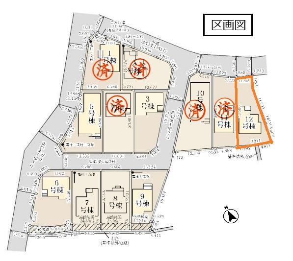 リーブルガーデン　坂東辺田第２　全１２棟　１２号棟