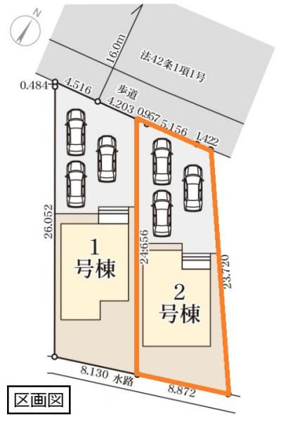 リーブルガーデン　坂東辺田第３　全２棟　２号棟