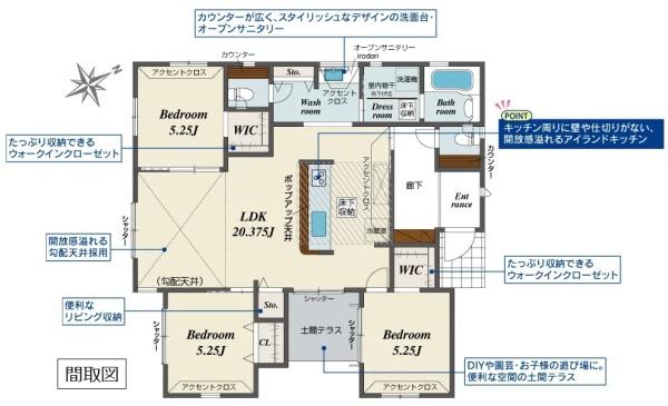 ブルーミングガーデン　久喜市吉羽３丁目２期　全１棟