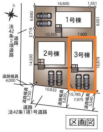 クレイドルガーデン　結城市結城第４５　全３棟　３号棟