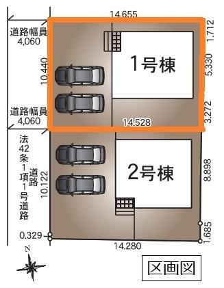 クレイドルガーデン　筑西市下川島第２　全２棟　１号棟