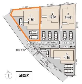 リーブルガーデン　古河鴻巣第６　全４棟　１号棟