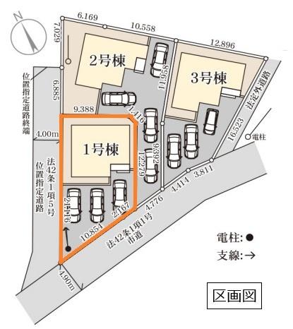 リーブルガーデン　古河上辺見第１０　全３棟　１号棟