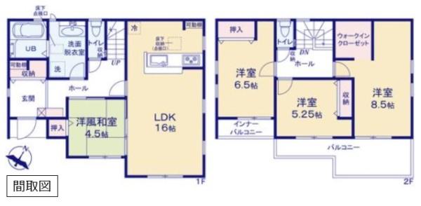 リーブルガーデン　第１６野木友沼　全１棟