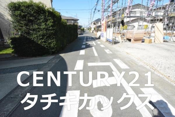 リーブルガーデン 第16野木友沼 全1棟(前面道路含む現地写真)