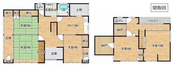 筑西市門井　再生住宅