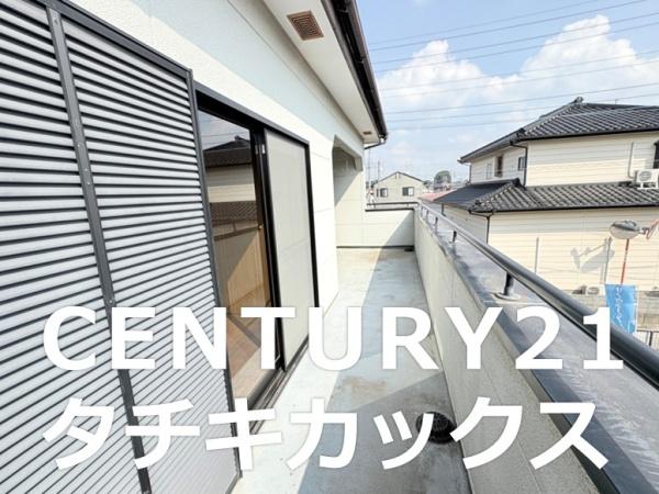 古河市駒羽根の中古一戸建て(バルコニー)