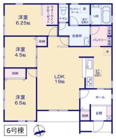 リーブルガーデン　古河下辺見第６　全５棟　６号棟