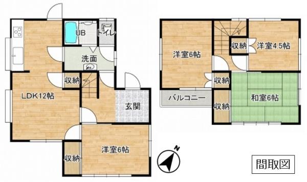 下妻市皆葉　中古住宅