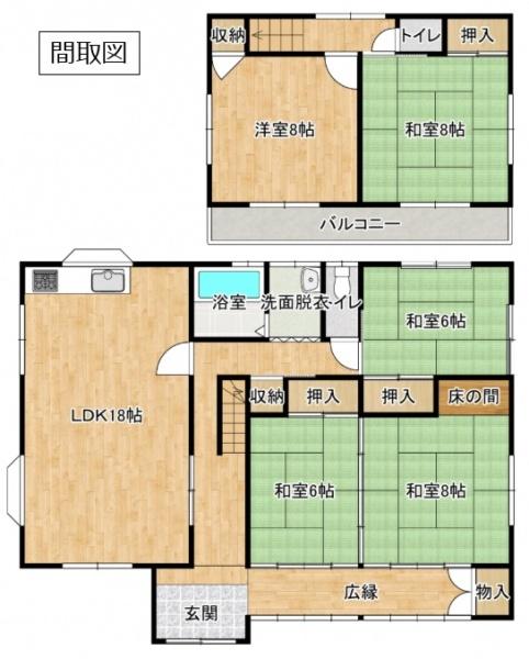 下妻市江　中古住宅
