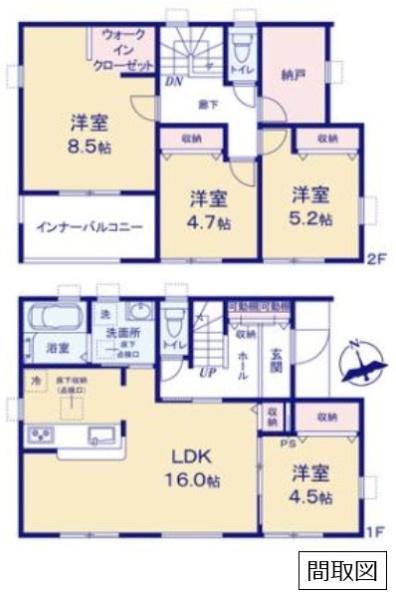リーブルガーデン　野木若林第２　全１棟