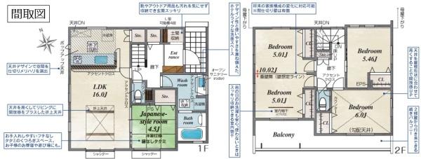 ブルーミングガーデン加須市久下１丁目２期　全１棟