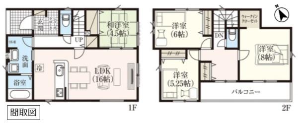 グラファーレ　小山市雨ケ谷新田　全４棟　４号棟