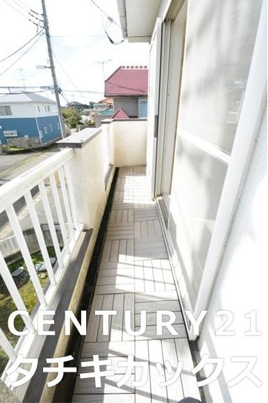 古河市東山田の中古一戸建て(バルコニー)