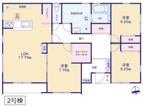 リーブルガーデン 久喜佐間 全2棟 2号棟