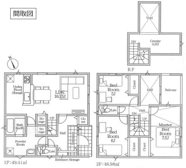 クレイドルガーデン 加須市花崎北第3 全1棟
