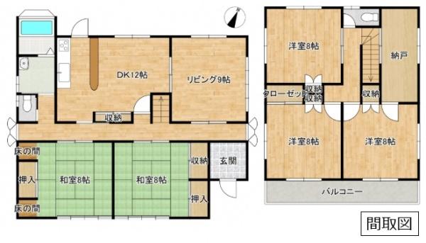 筑西市下岡崎2丁目 中古住宅