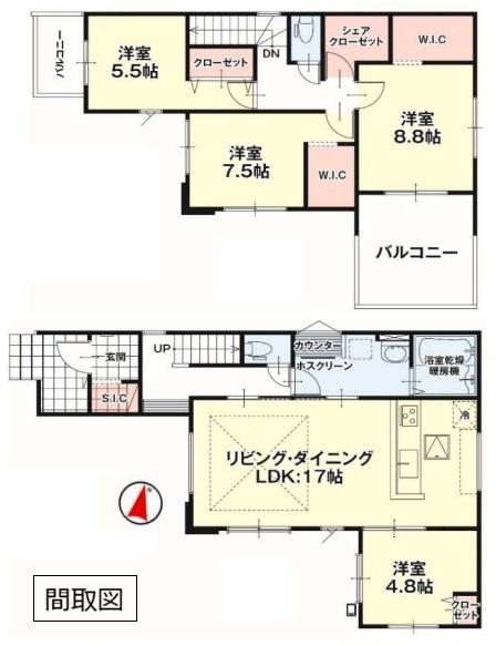 リガーレ　小山市土塔８期　全１棟