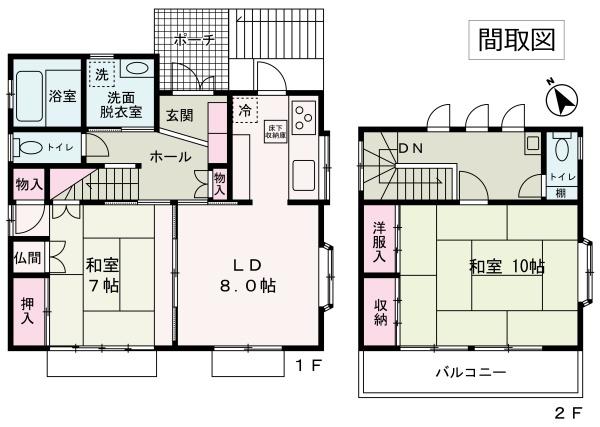 古河市西牛谷の中古一戸建て