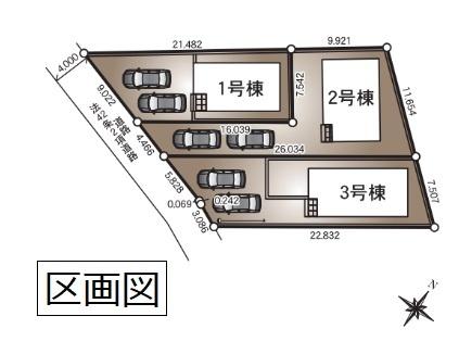 クレイドルガーデン　古河市諸川第９　全３棟　２号棟