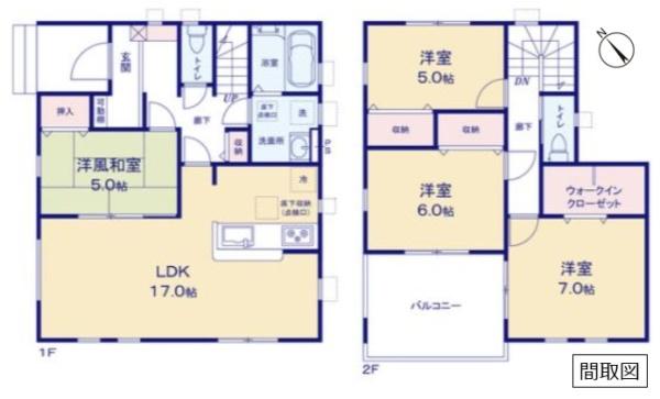 リーブルガーデン　杉戸町清地２期　全１棟