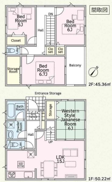 クレイドルガーデン　杉戸町下高野第２２　全１棟