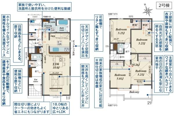 ブルーミングガーデン　加須市花崎４丁目　全２棟　２号棟