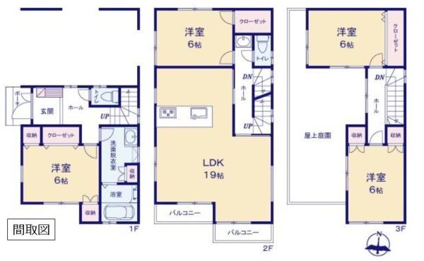 春日部市南４丁目第６期　全１棟