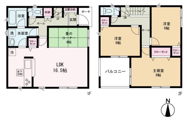 クレイドルガーデン　下妻市加養第１　全１棟