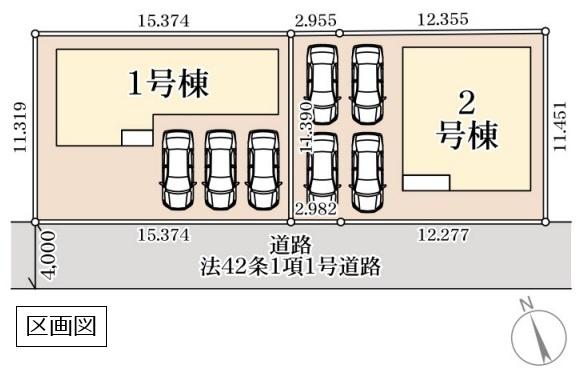 リーブルガーデン　第３野木潤島　全２棟　１号棟