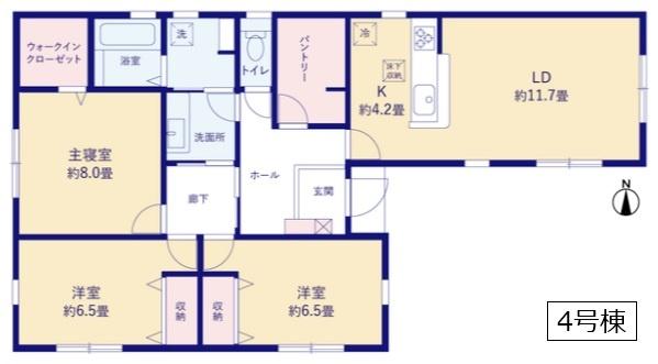 リーブルガーデン　第２八千代菅谷　全４棟　４号棟
