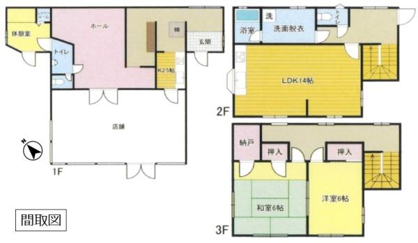 加須市小野袋　店舗併用住宅
