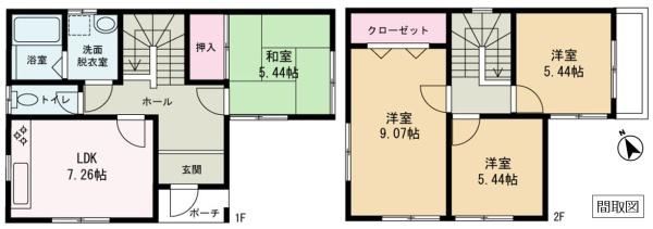 古河市東牛谷　中古住宅