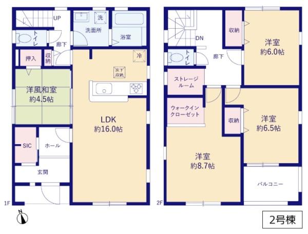 リーブルガーデン　古河三杉町　全４棟　２号棟