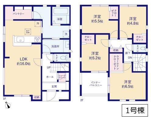 リーブルガーデン　古河上辺見第１１　全２棟　１号棟