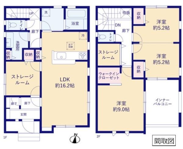 春日部市牛島の新築一戸建