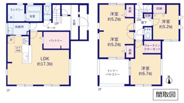 リーブルガーデン　春日部市樋堀２期　全１棟