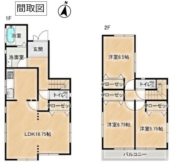春日部市牛島　再生住宅