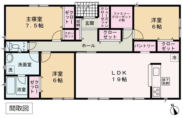 クレイドルガーデン　下妻市前河原第２　全１棟