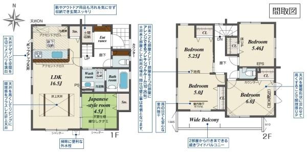 ブルーミングガーデン　蓮田市関山４丁目３期　全１棟