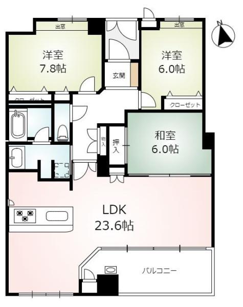 パルシオ本山鹿子町Ｃ