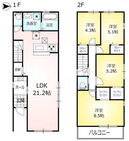 新築戸建　千種区萱場２丁目　全６棟　６号棟