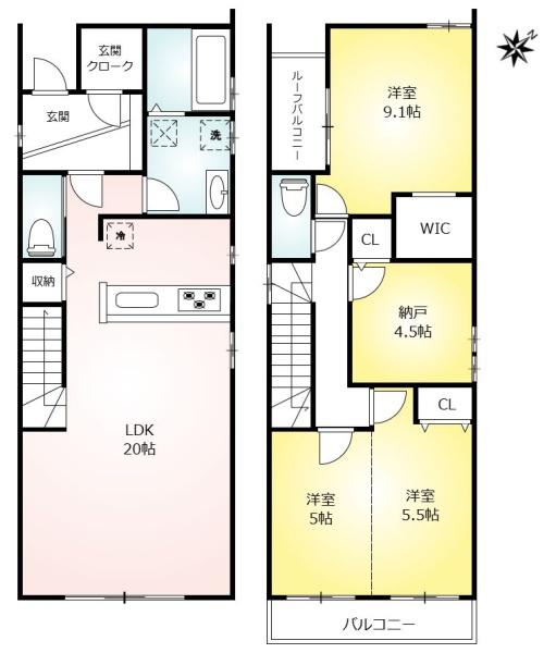 新築戸建　安城市小川町　C棟