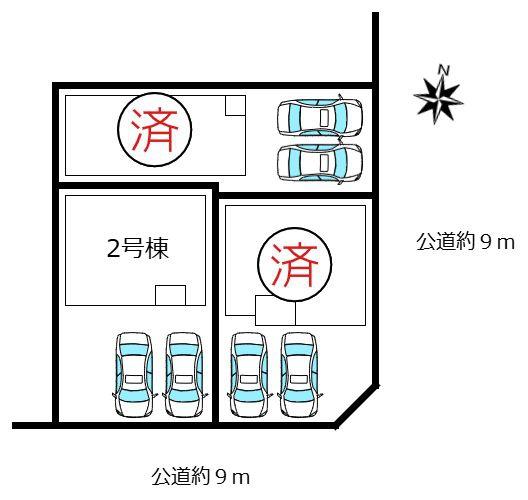 新築戸建　瑞穂区上坂町2丁目　全3棟　2号棟