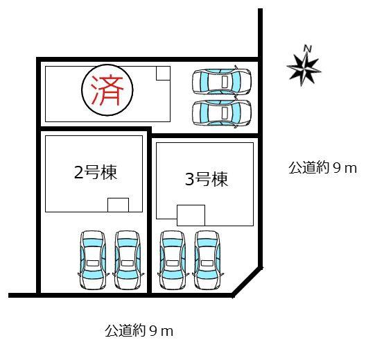 新築戸建　瑞穂区上坂町2丁目　全3棟　2号棟