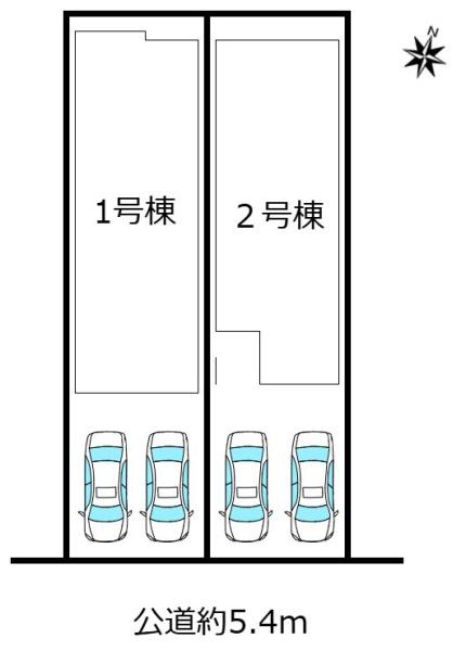 新築戸建　瑞穂区白砂町4丁目　全2棟　1号棟