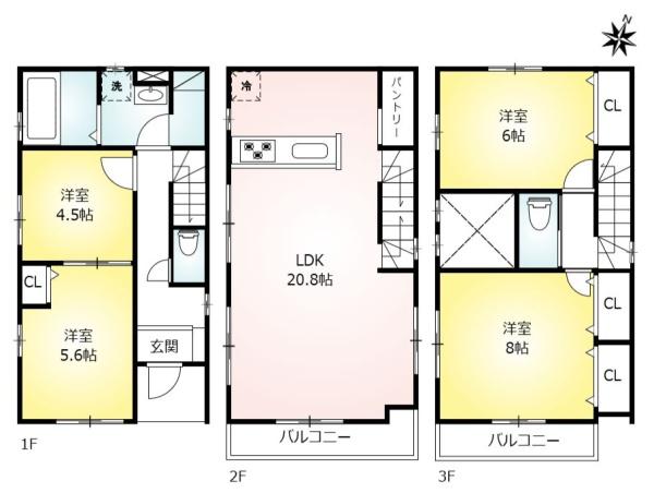 新築戸建　瑞穂区井の元町　全1棟