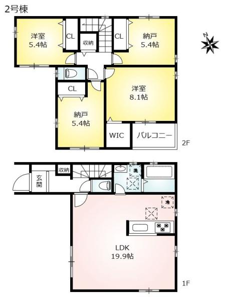新築戸建　千種区京命2丁目　全3棟　2号棟